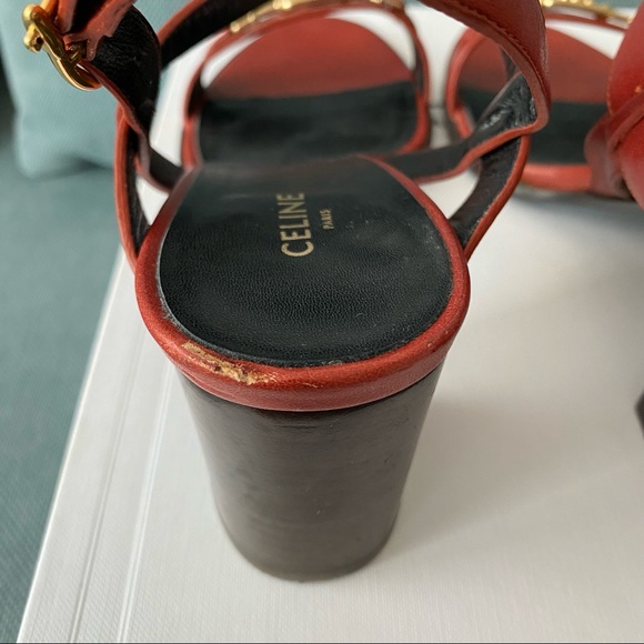 Celine triomphe sandals - size 6.5 - Picture 6 of 7